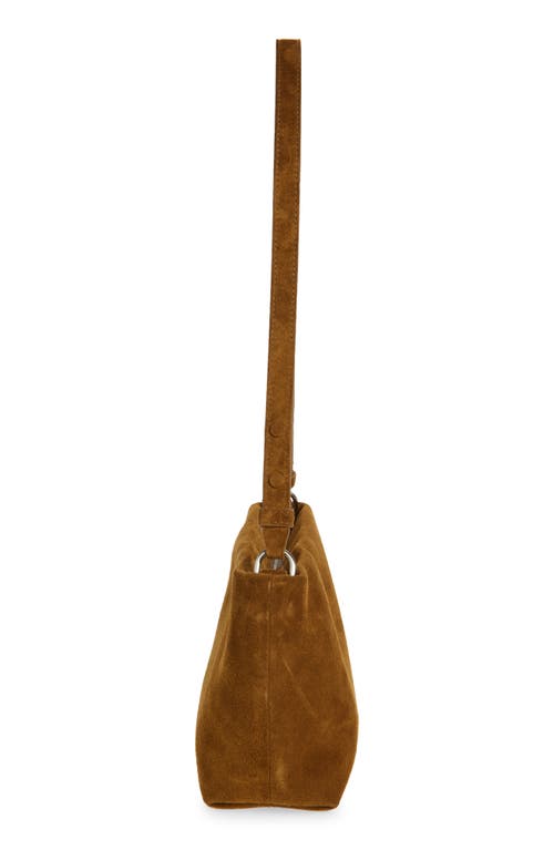 Proenza Schouler Bond Suede Shoulder Bag In Green