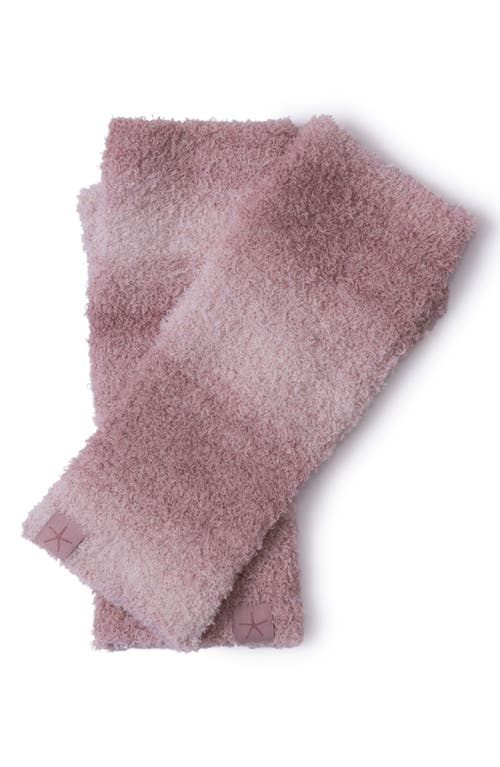 Barefoot Dreams Cozychic® Space Dye Fingerless Gloves In Pink
