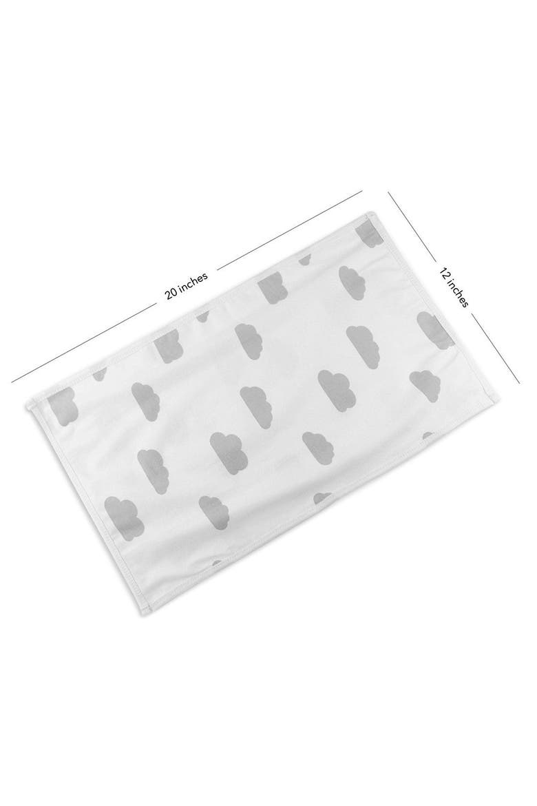 Waterproof Reversible Baby Burp Cloths 5 Piece Set, Alternate, color, Grey Combo