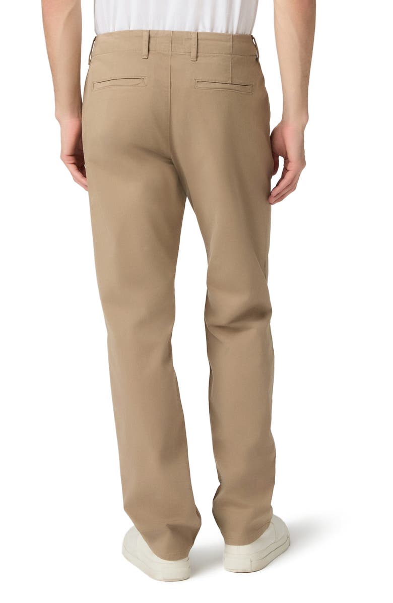 PAIGE Vincent Straight Leg Sateen Chinos, Alternate, color, Farro