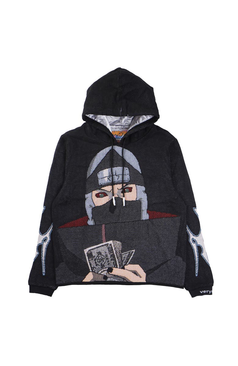 VERYRARE Kakuzu Money Hoodie, Main, color, Black