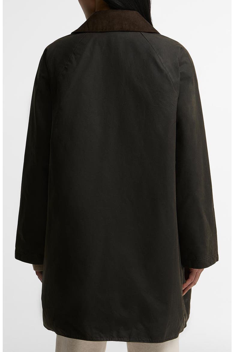 Icons Modern Beaufort Waxed Cotton Jacket, Alternate, color, OLIVE/ CLASSIC