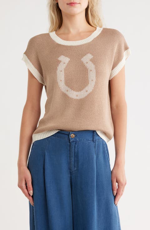 Horseshoe Sleeveless Sweater