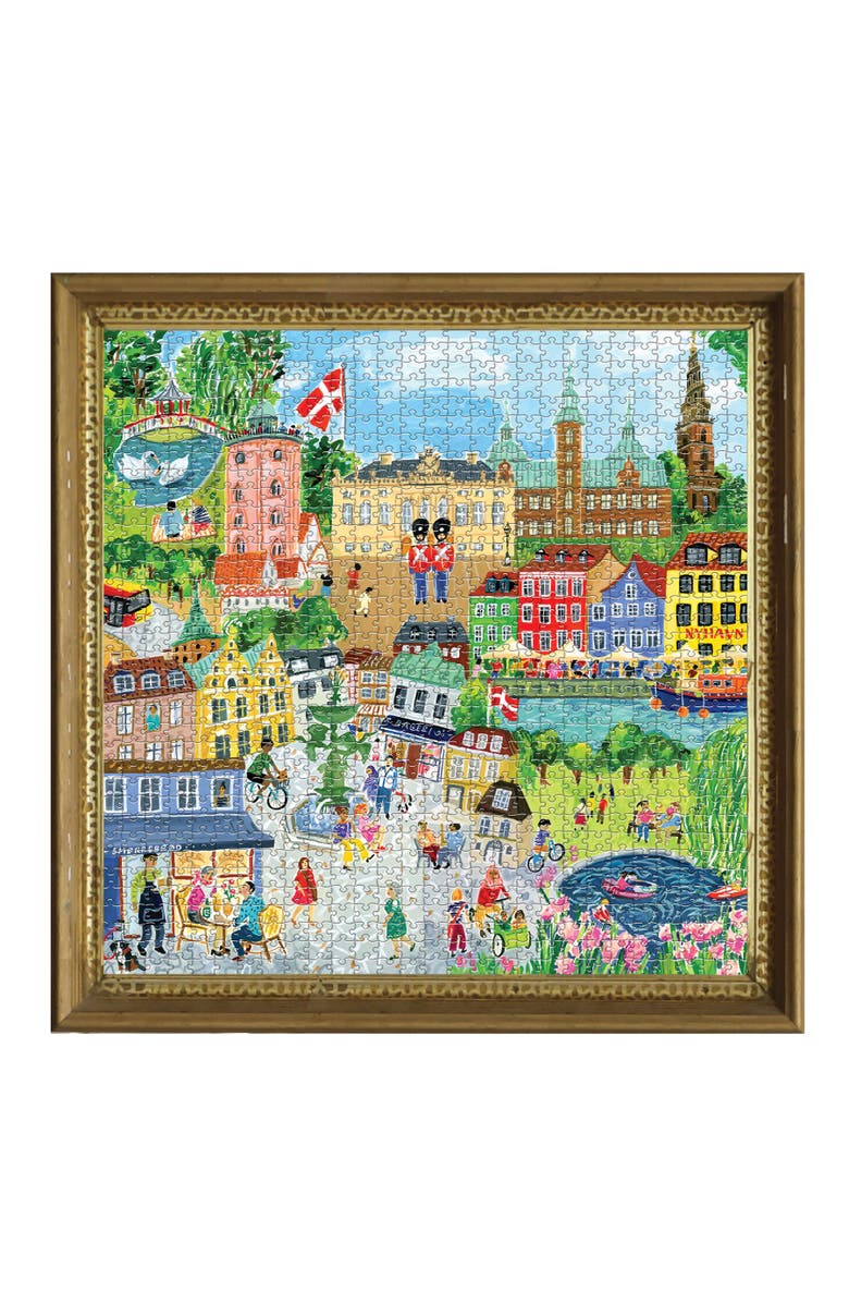 ZZDNU eeBoo Piece & Love eeBoo Piece and Love Copenhagen 1000 piece Jigsaw Puzzle, Alternate, color, 