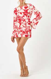 All I Need Long Sleeve Cover-Up Minidress