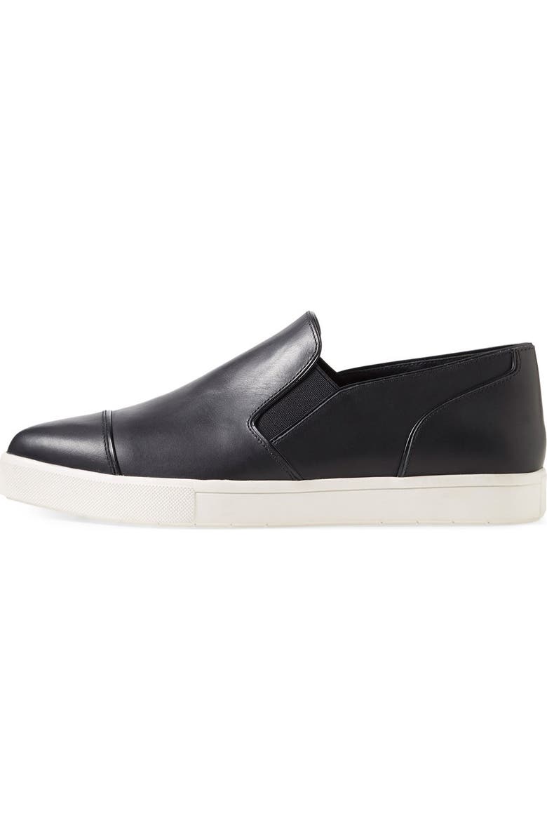 Vince 'Paeyre' Pointy Toe Slip-On Leather Sneaker, Alternate, color,