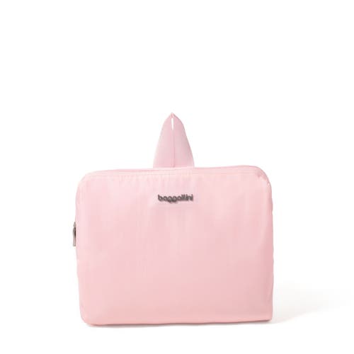 Baggallini Carryall Packable Backpack In Bagg Pink