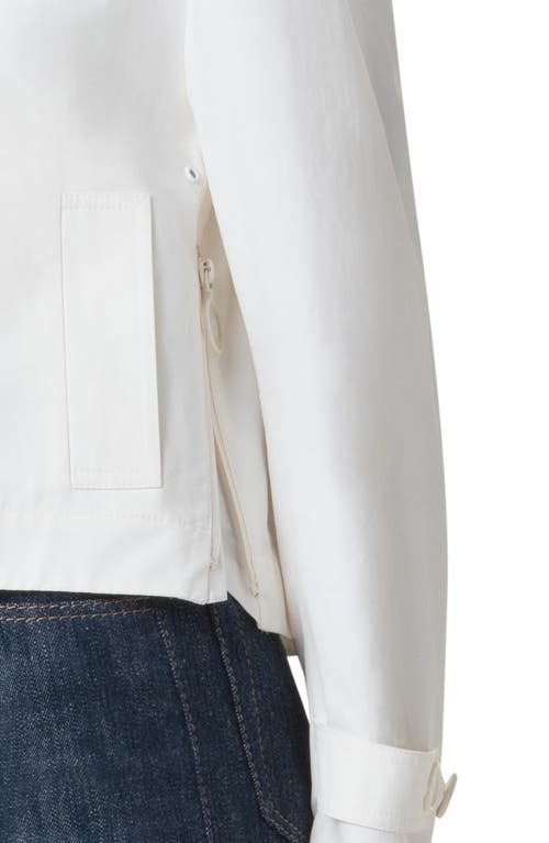 Akris Punto Water Repellent Jacket In Cream