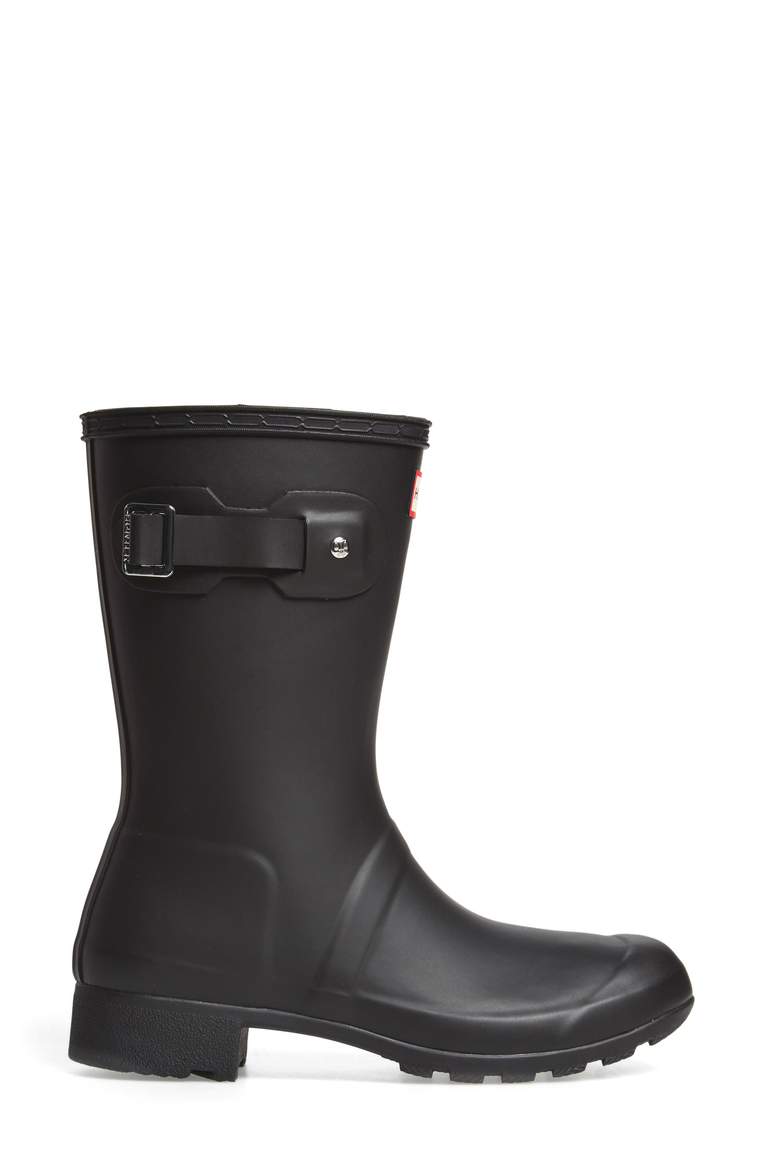 Hunter Original Tour Short Packable Rain Boot, Alternate, color, 