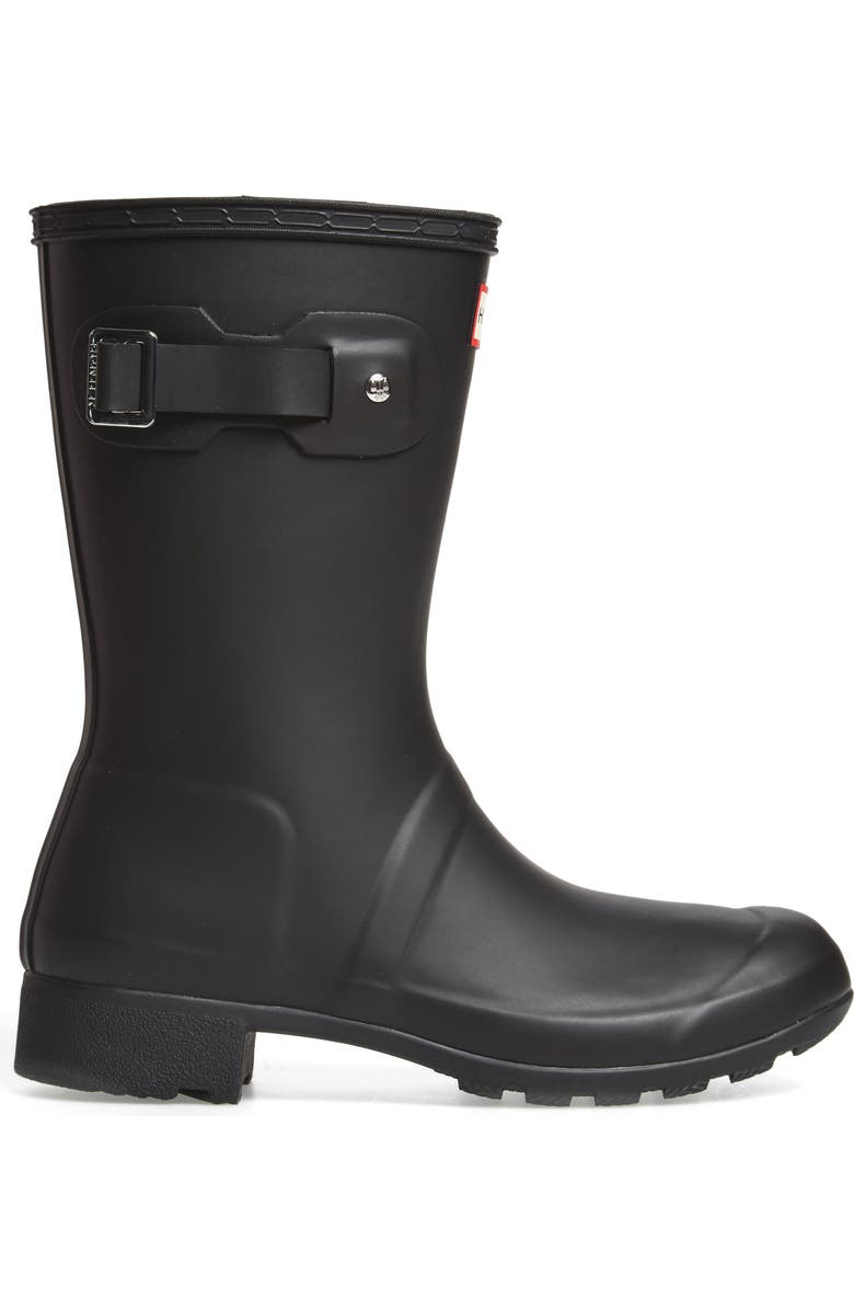 Hunter Original Tour Short Packable Rain Boot, Alternate, color,