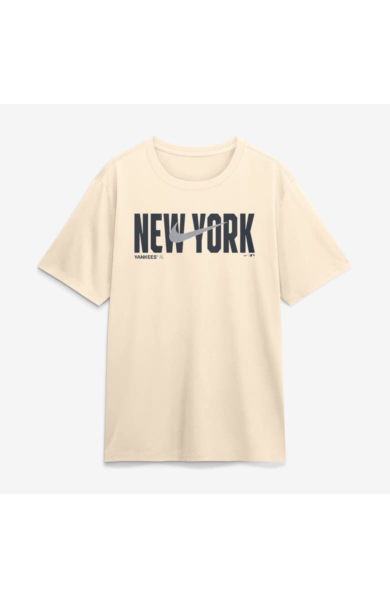 Nike Men's Nike Cream New York Yankees Swoosh Legend Dri-FIT T-Shirt, Alternate, color, Cream