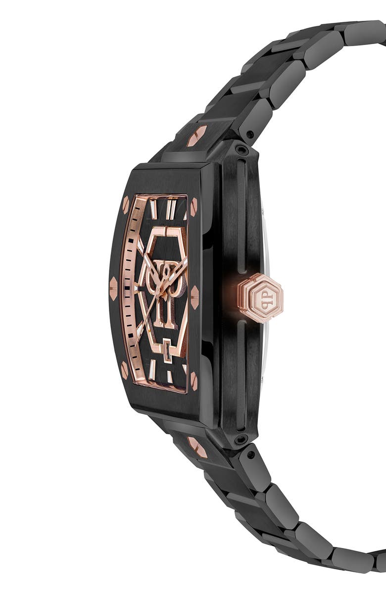 PHILIPP PLEIN The Hexagon Phantom Bracelet Watch, 44mm x 56.2mm, Alternate, color,