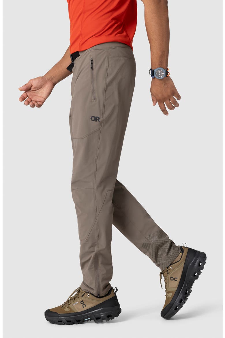 Cirque Lite Water Resistant Alpine Climbing Pants, Alternate, color, GRAVEL