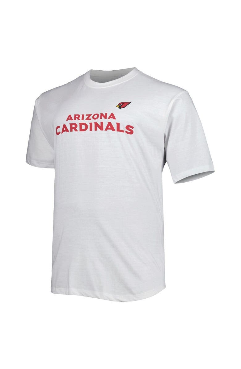FANATICS Men's Fanatics Branded White Arizona Cardinals Big & Tall Hometown Collection Hot Shot T-Shirt, Alternate, color,