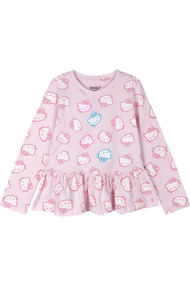3-Pack Long Sleeve Tees, Alternate, color, Hello Kitty Multi
