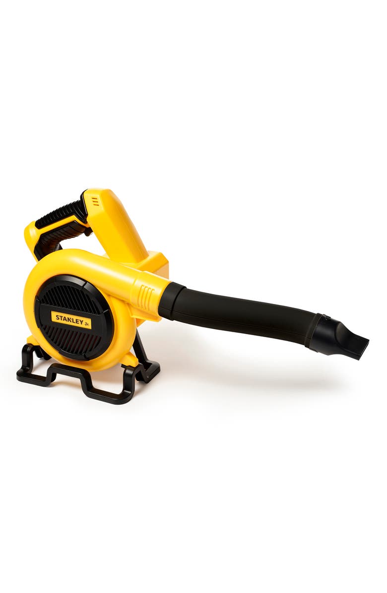 Stanley Jr. Battery Powered Leaf Blower Toy, Main, color, Yellow & Black