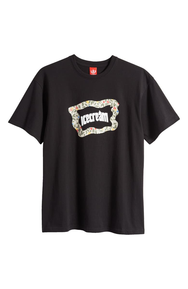 ICECREAM Flag Logo Cotton Graphic T-Shirt, Alternate, color,