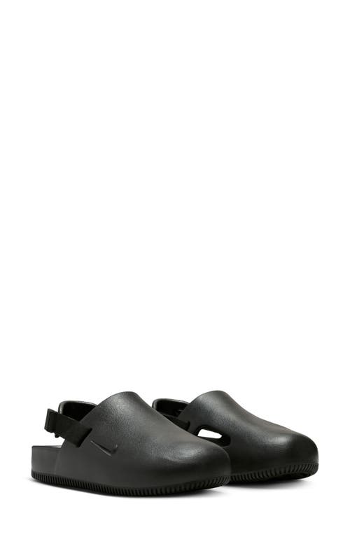 Nike Women's Calm Mules In Black/black