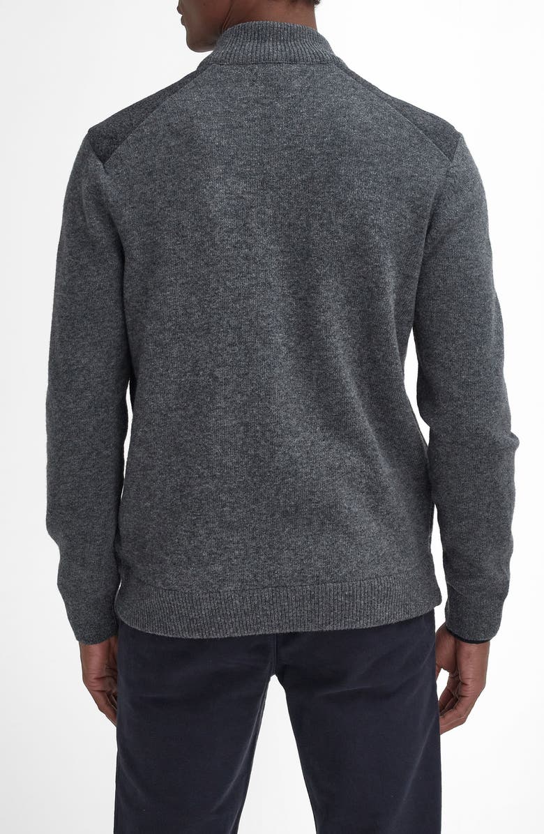 Barbour Balwen Zip Front Cardigan, Alternate, color, 