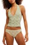 Full Bloom Crop Halter Top