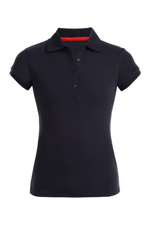Short Sleeve Uniform Polo (Big Girls)