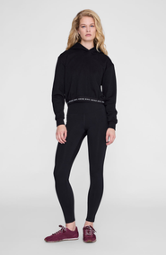 ANINE BING Dany Cropped Hoodie