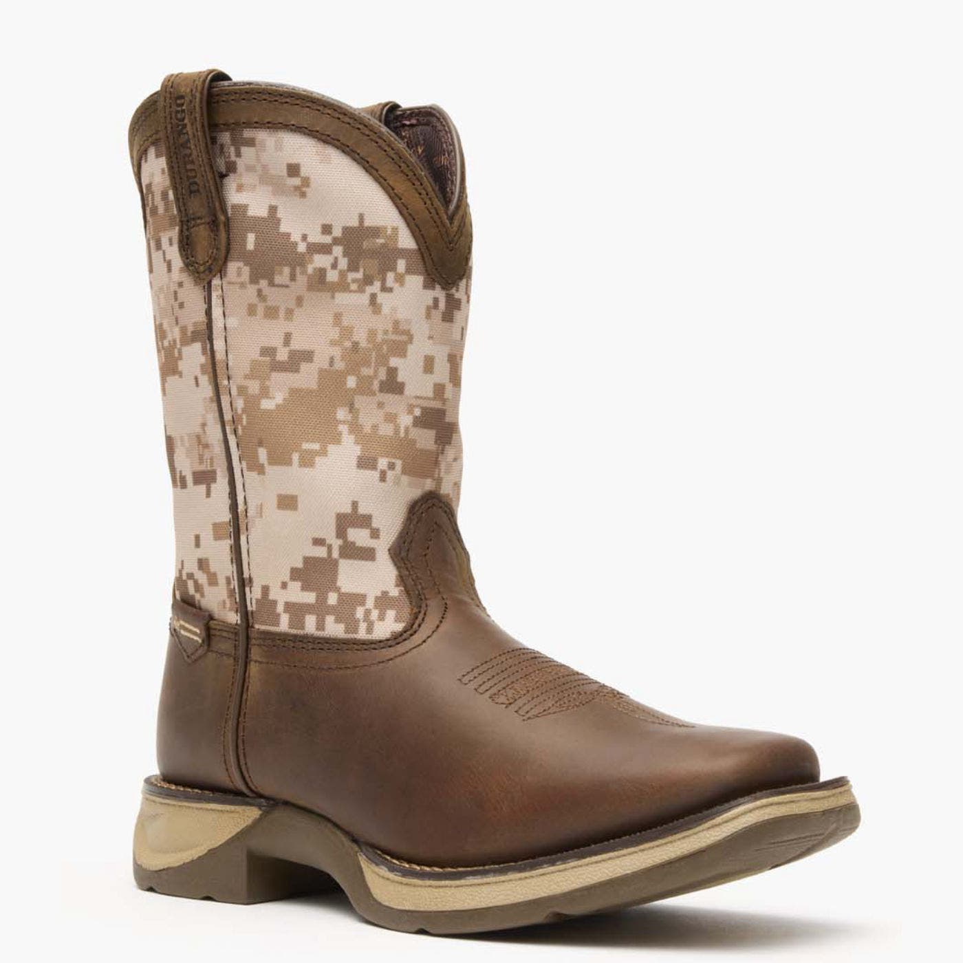 DURANGO Lil'  Big Kids Desert Camo Western Boot, Main, color, 