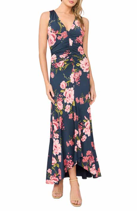 Elizabeth Floral Ruched Dress