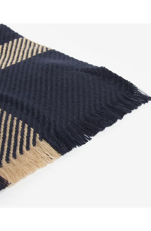 Barbour Blair Plaid Shawl In Blue