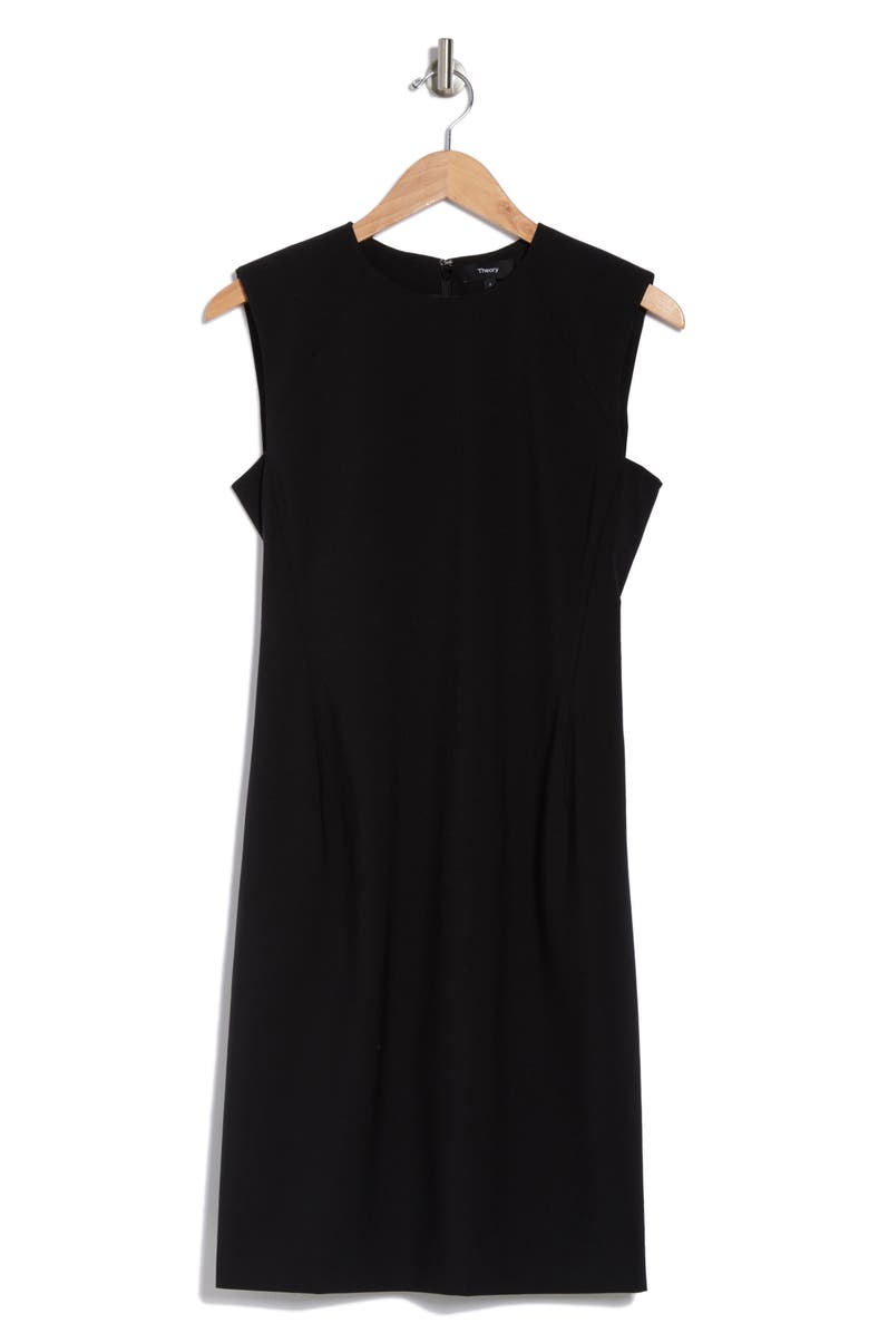Theory Power Stretch Wool Blend Dress, Alternate, color,