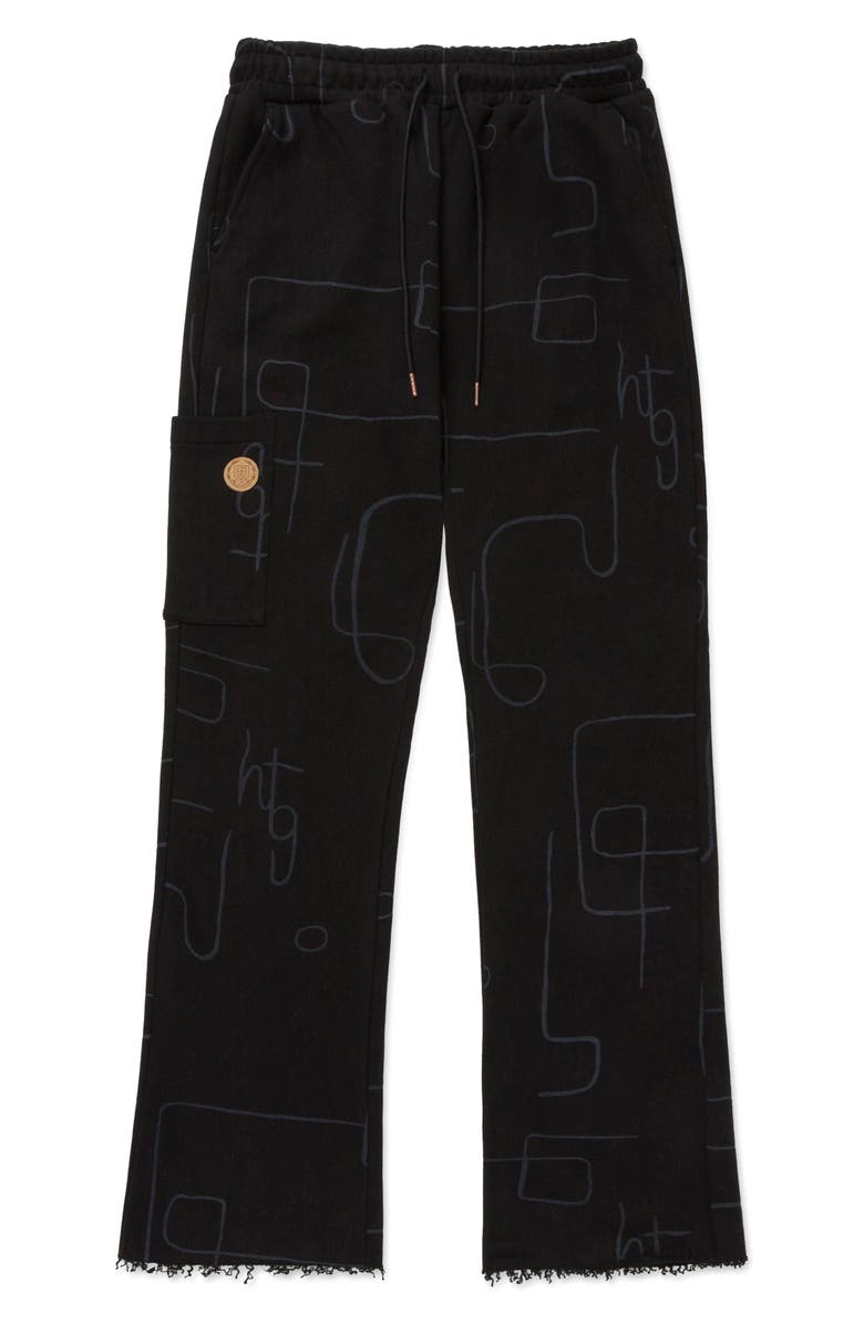 HONOR THE GIFT Geo Print Cotton Terry Pants, Alternate, color,