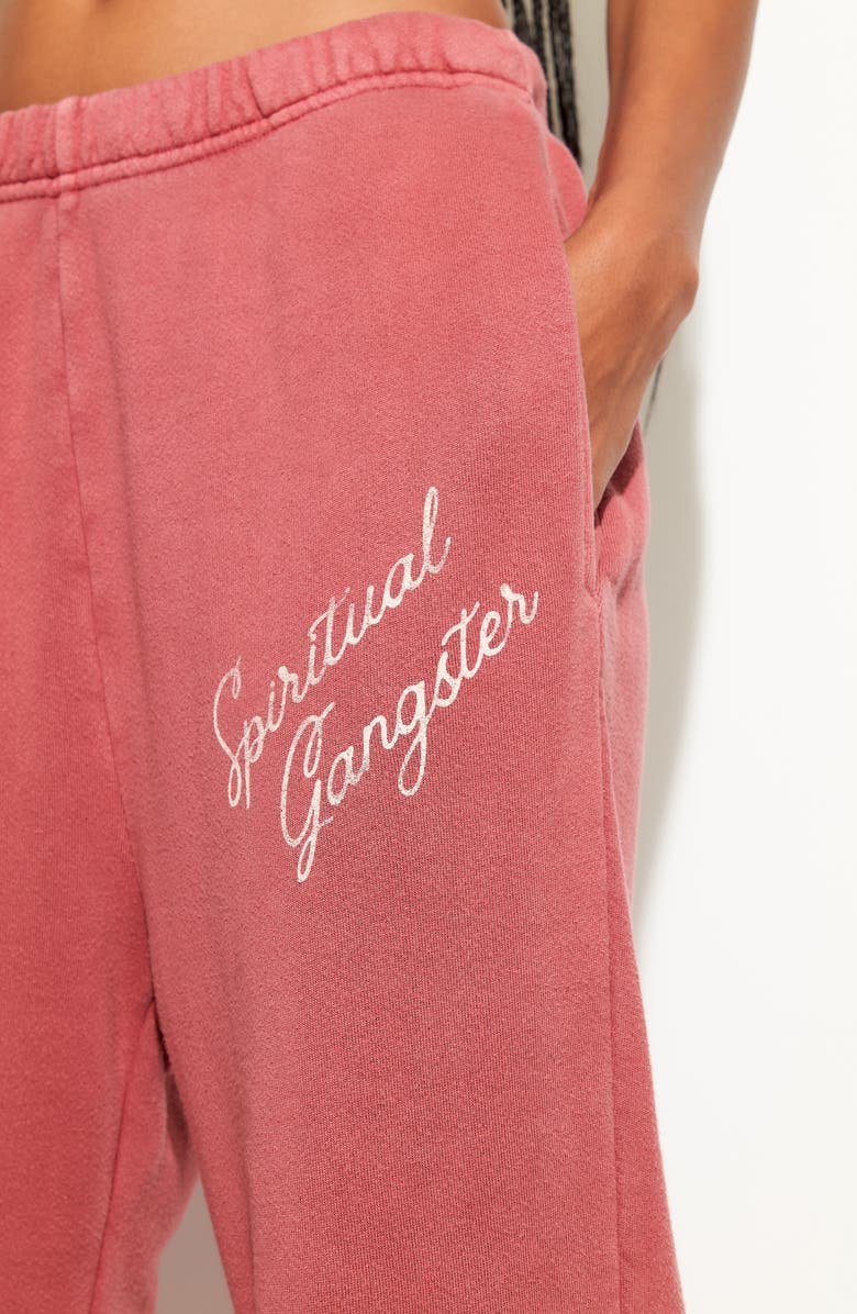 Spiritual Gangster Insignia Bradbury Sweatpants, Alternate, color, Canyon