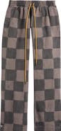DIET STARTS MONDAY Hopkins Check Check Drawstring Pants