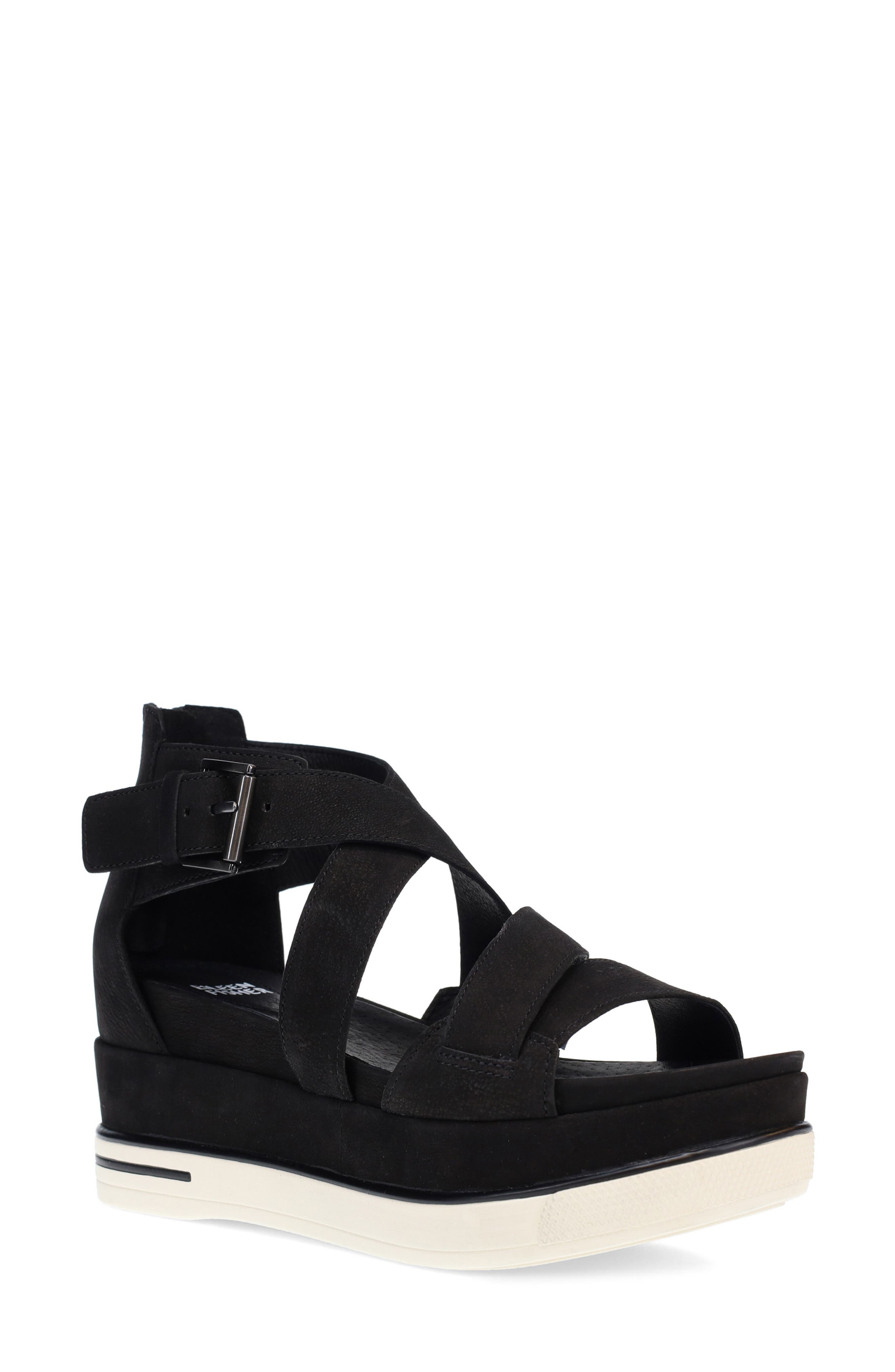Eileen Fisher Boost Wedge Sandal, Main, color, 