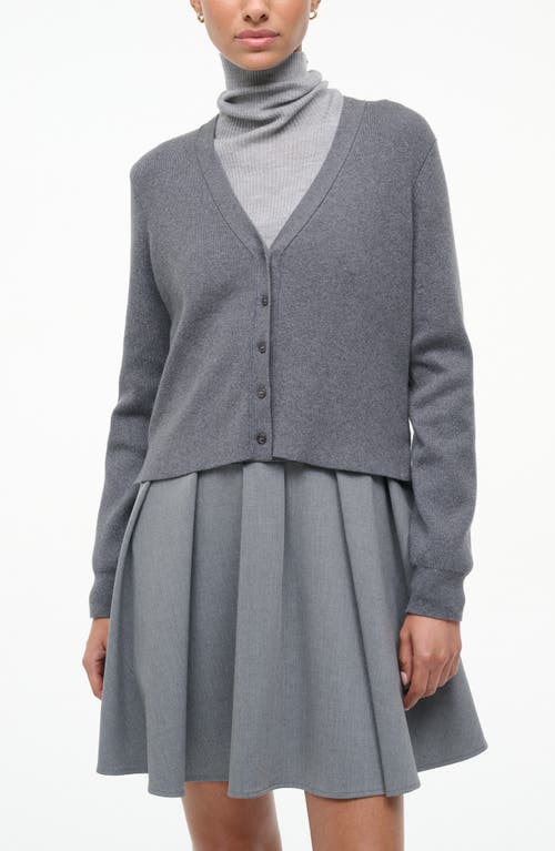 Staud Milo Dress In Gray