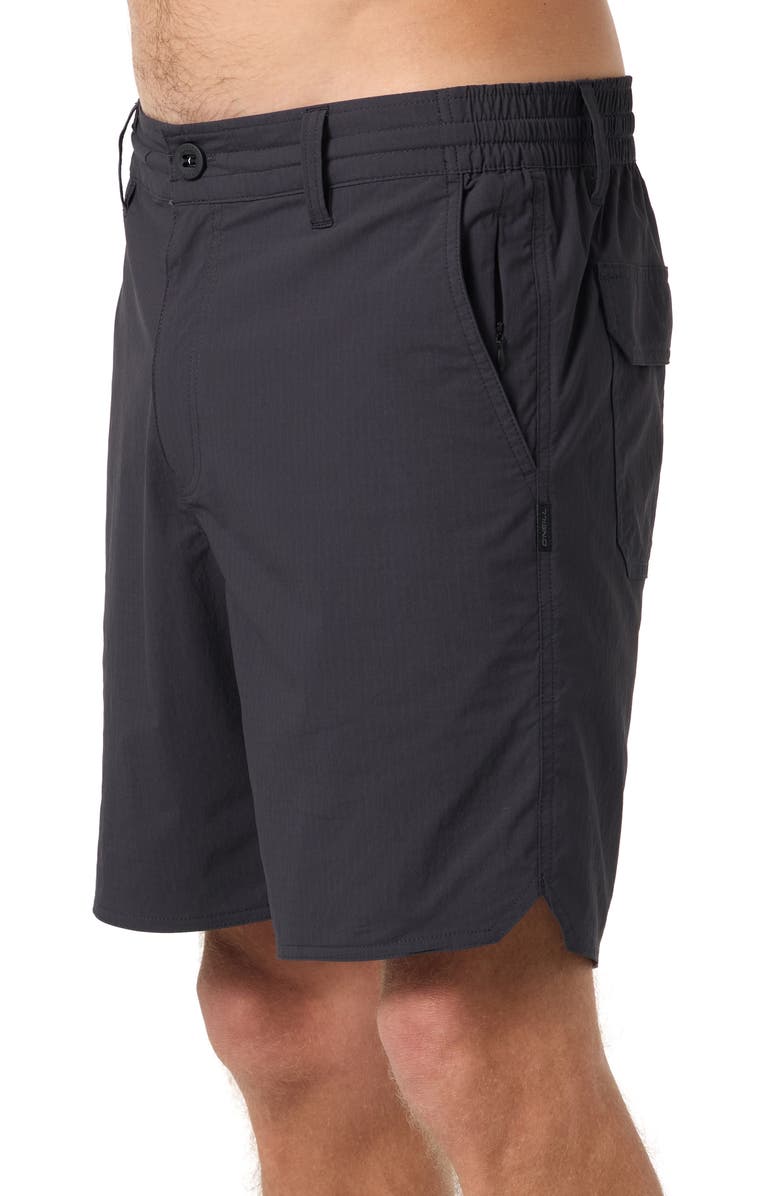 O'Neill TRVLR Halfback Performance Hybrid Shorts, Alternate, color, Phantom