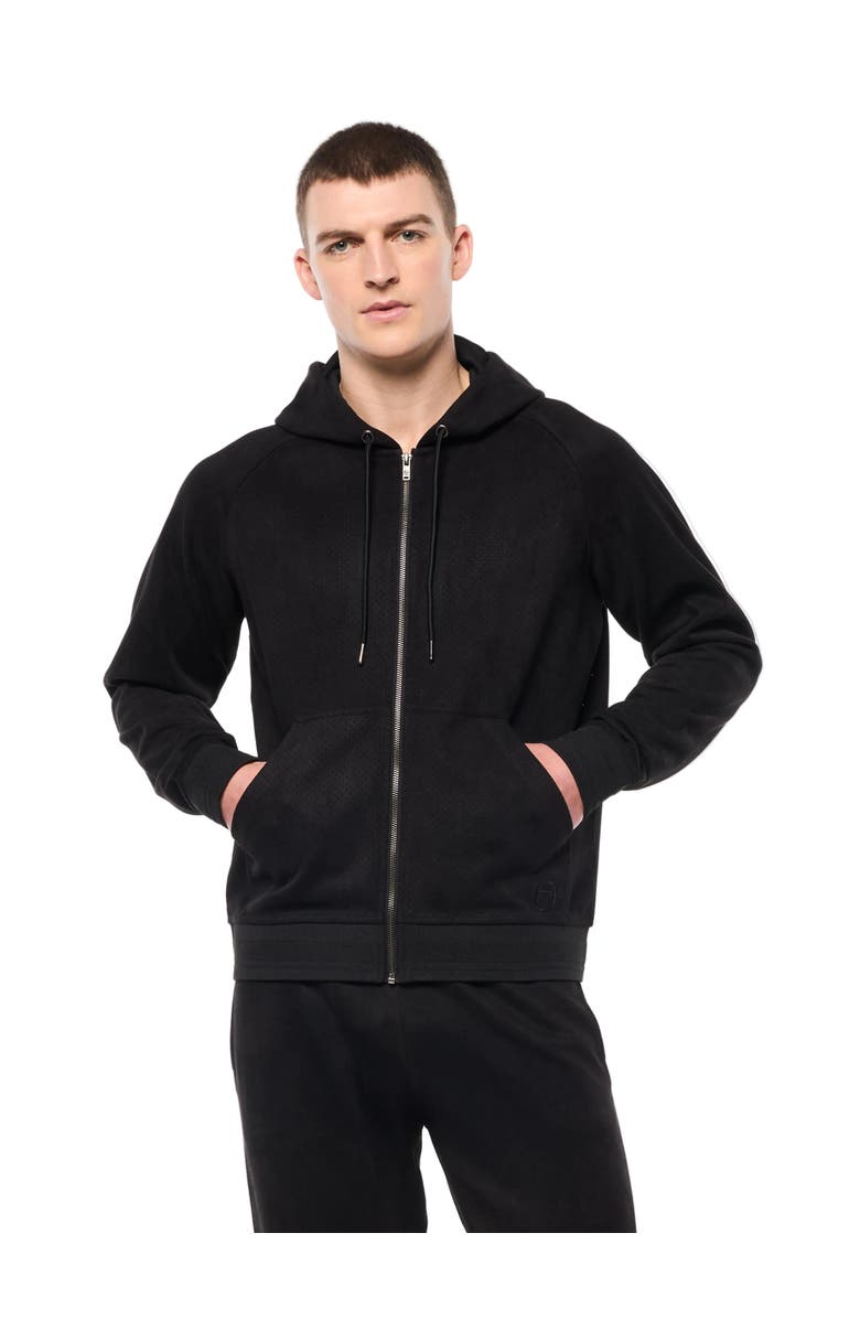 Sergio Tacchini Camoscio Hoodie, Main, color, Black Beauty