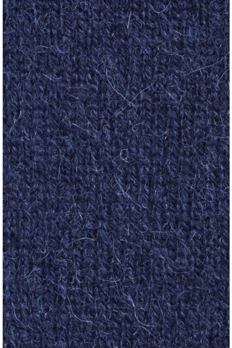 Cowboy Appliqué Alpaca & Merino Wool Sweater, Alternate, color, NAVY