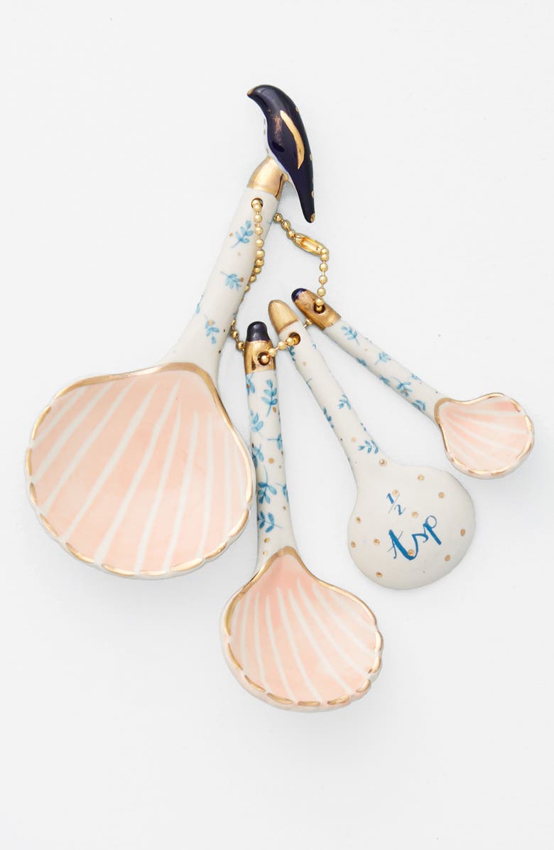 Anthropologie Home Anthropologie Seashell Measuring Spoon Set, Alternate, color,