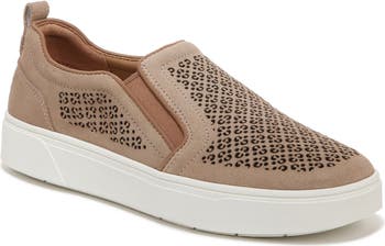 Kimmie Perforated Suede Slip-On Sneaker