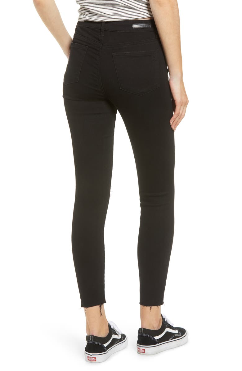 Articles of Society Heather High Waist Ankle Jeggings, Alternate, color, 