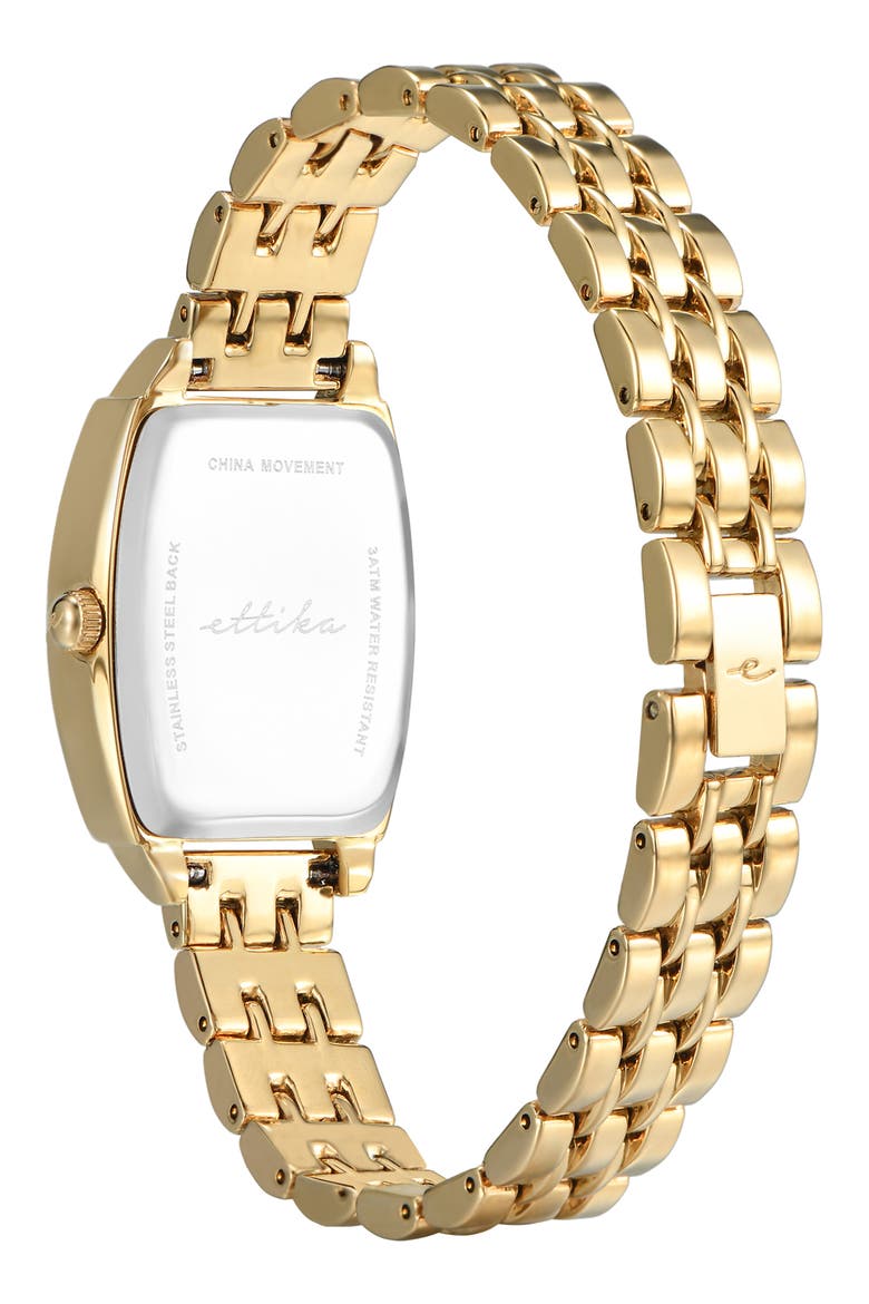 Shiitake Classic Quartz Bracelet Watch, 25mm x 37mm, Alternate, color, SHIITAKE AND GOLD