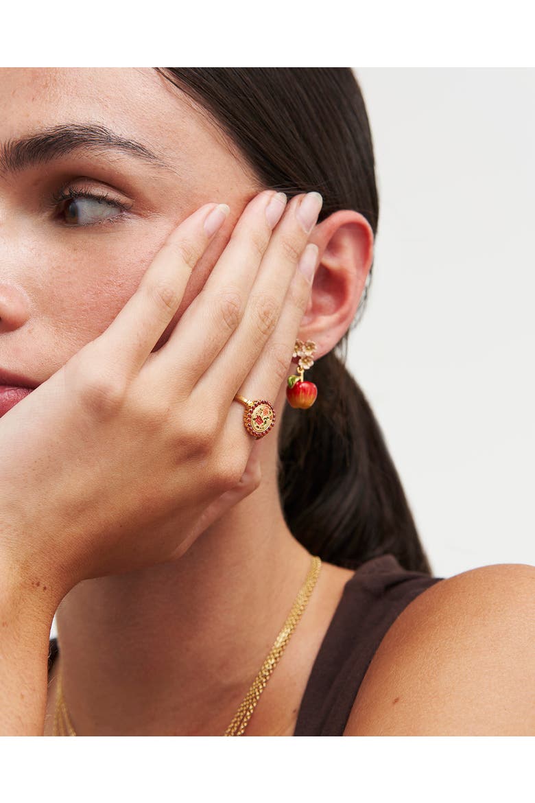 Eve Floral Ring, Alternate, color, Gold