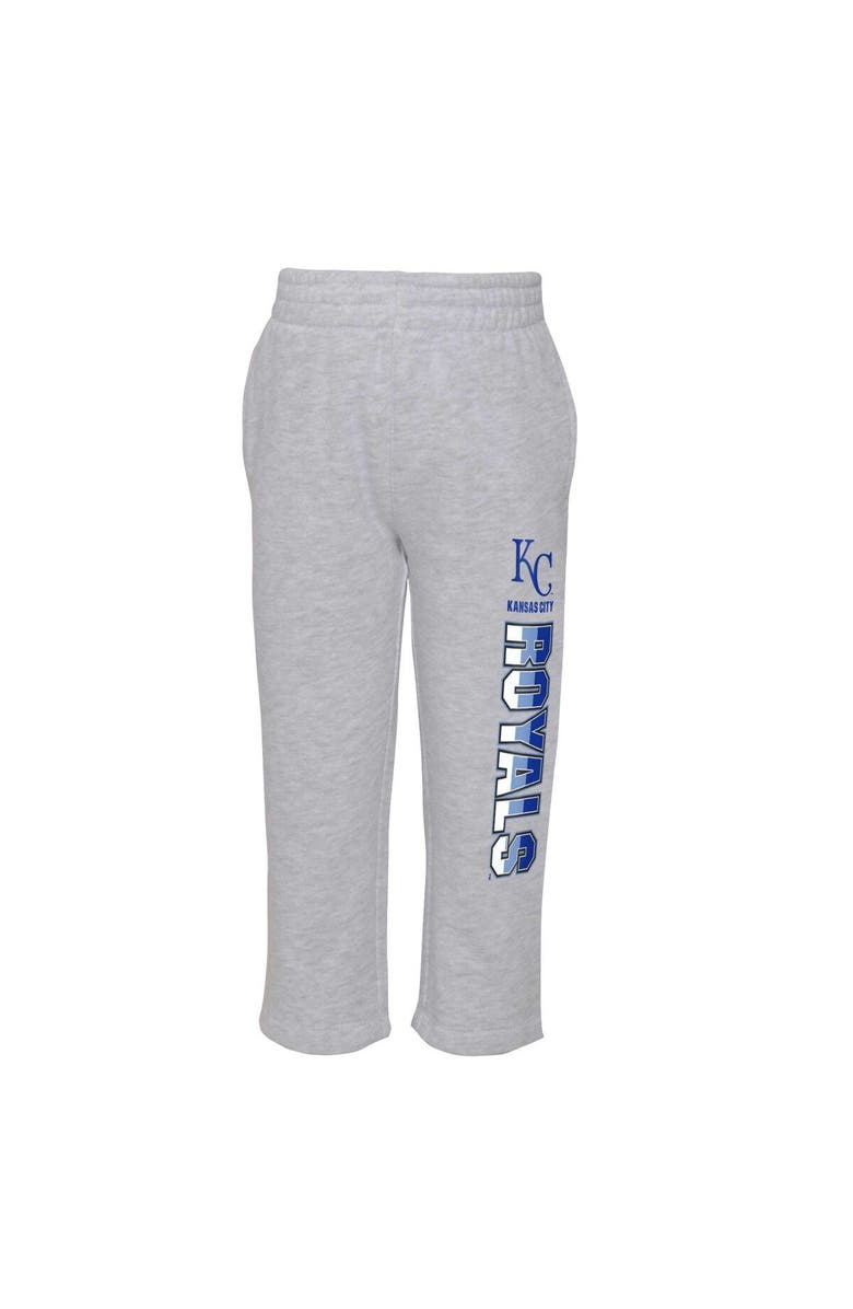 Outerstuff Toddler Royal/Heather Gray Kansas City Royals Two-Piece Playmaker Set, Alternate, color, Royal