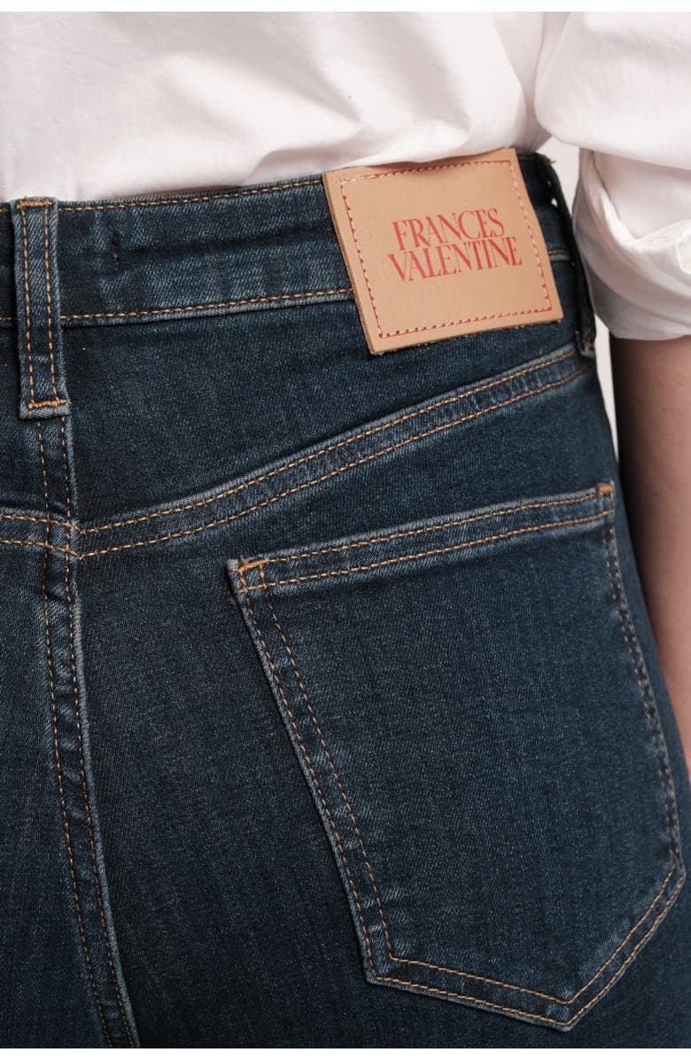 Frances Valentine Smarty Cuffed Jean, Alternate, color, Denim
