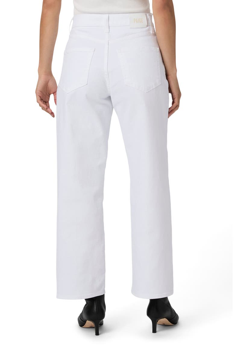 Cameron High Waist Ankle Wide Leg Jeans, Alternate, color, CRISP WHITE