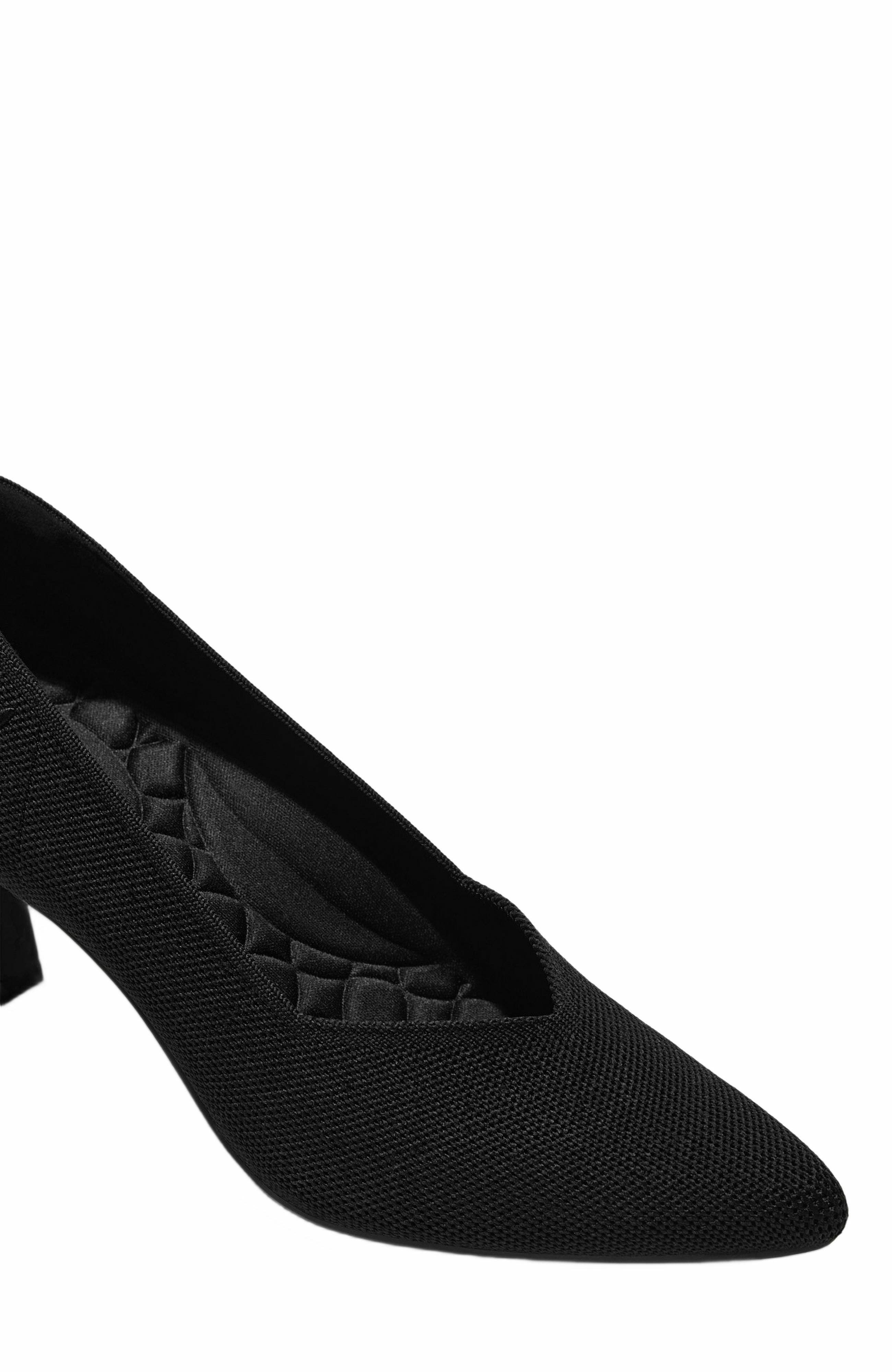 VIVAIA Pointed-Toe Mid Heels, Alternate, color, Black