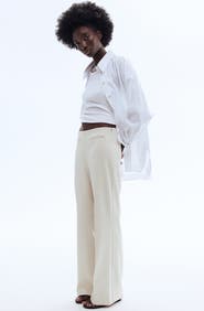 H&M Bootcut Twill Trousers