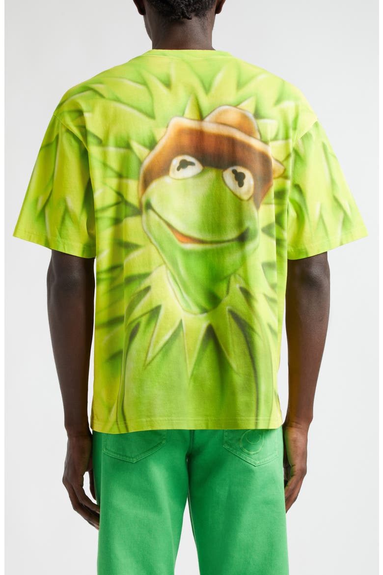 Airbrush Kermit Organic Cotton Graphic T-Shirt (Nordstrom Exclusive), Alternate, color, KERMIT