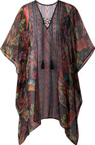 Miraclesuit® Pluma Orla Metallic Caftan